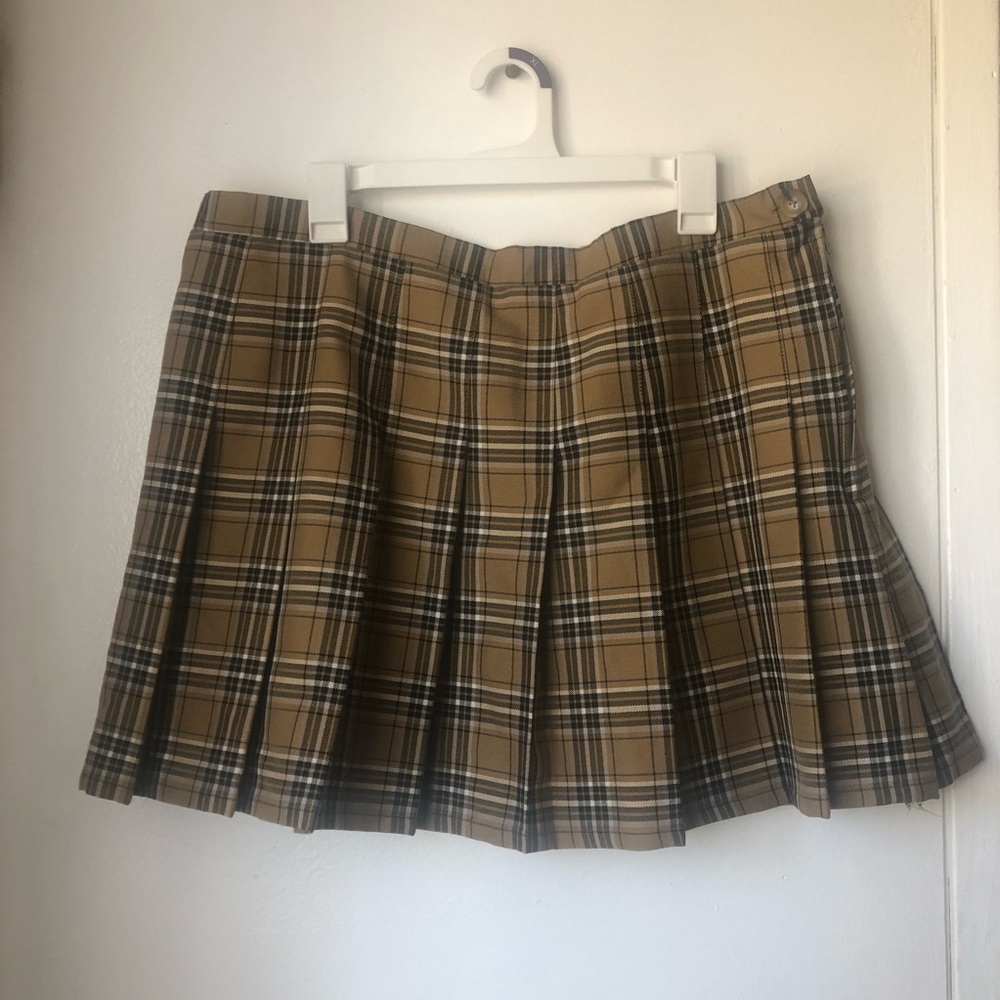 Plaid skirt